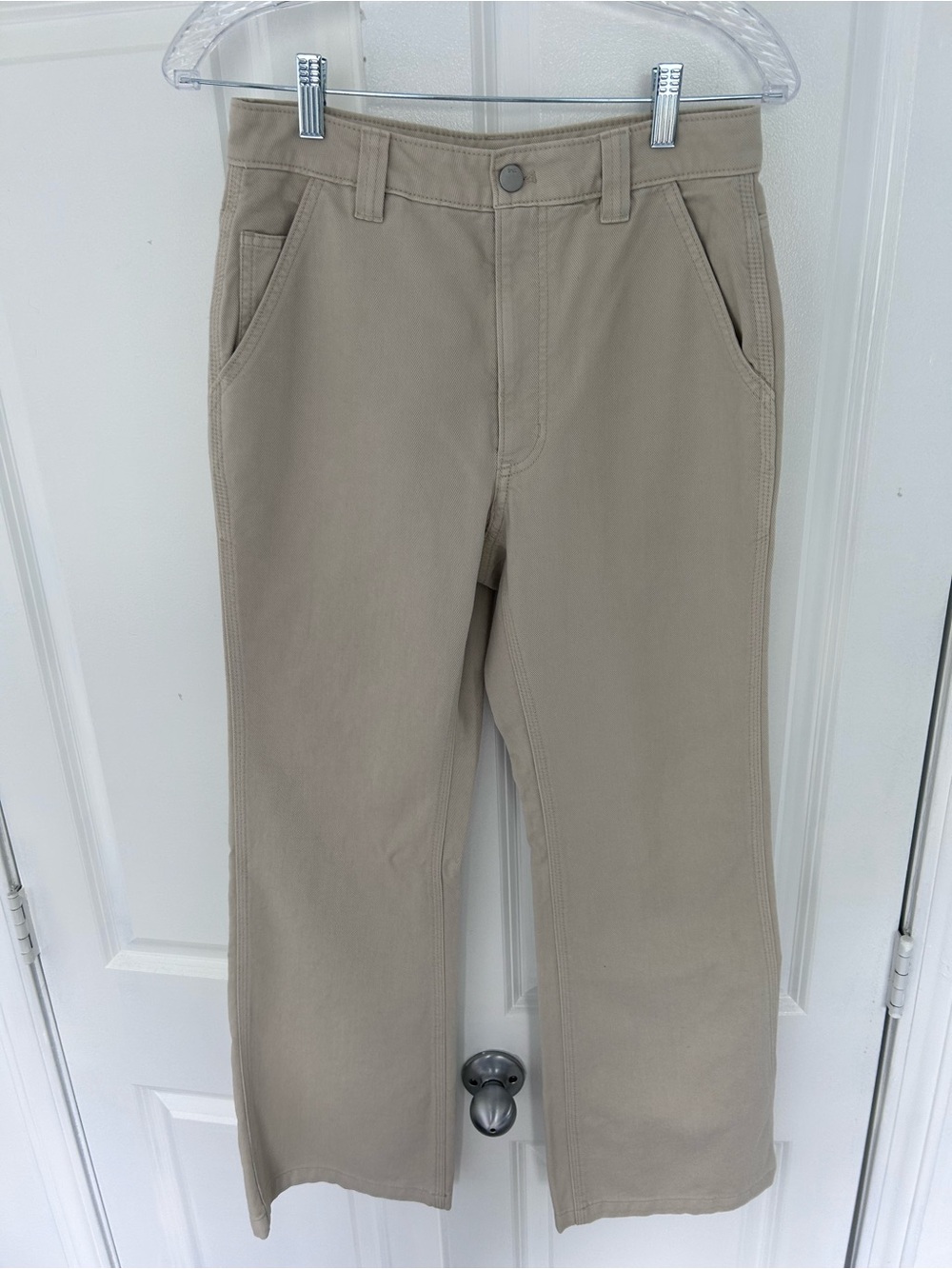 TNA Women's Wide-Leg Jeans — Light Beige